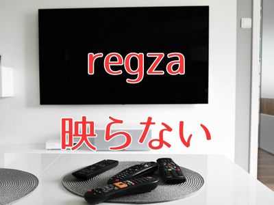 【regza 】画面が映らないで音は出る原因と対処法｜リセット方法